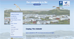 Desktop Screenshot of campingdelamer.fr